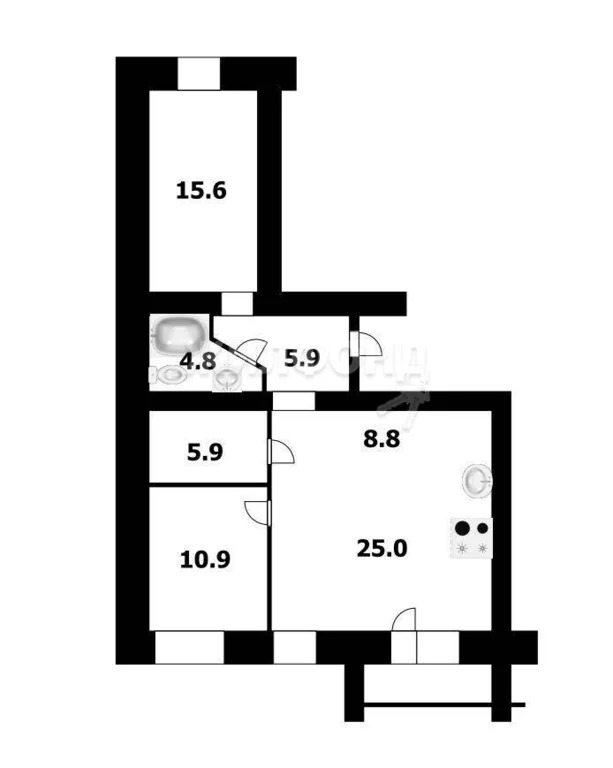 Продажа квартиры, Новосибирск, ул. Ключ-Камышенское плато - Фото 32