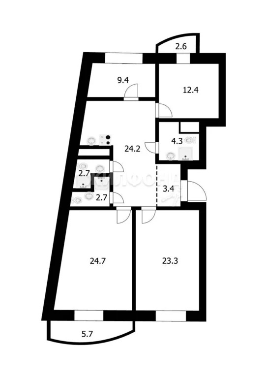 Продажа квартиры, Новосибирск, ул. Щетинкина - Фото 2