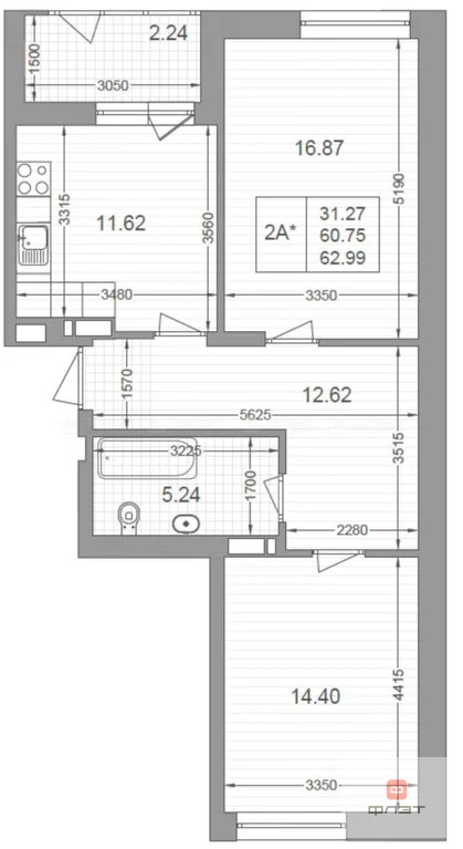 Продажа квартиры в новостройке, Казань, ул. Петра Полушкина - Фото 12