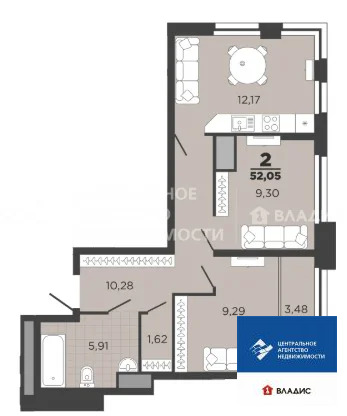 Продажа квартиры, Рязань, микрорайон Олимпийский городок - Фото 9