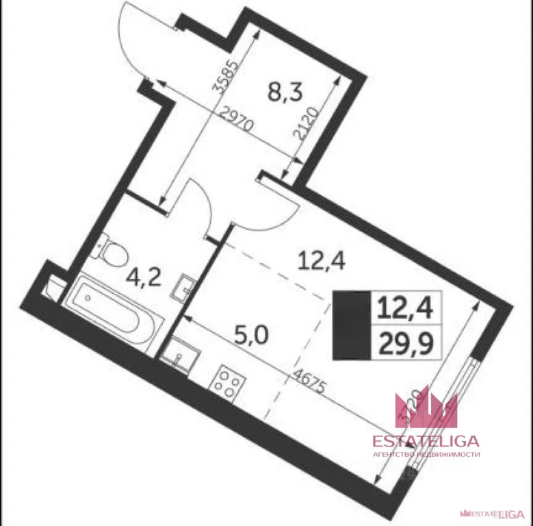 Продажа квартиры, ул. Академика Волгина - Фото 2