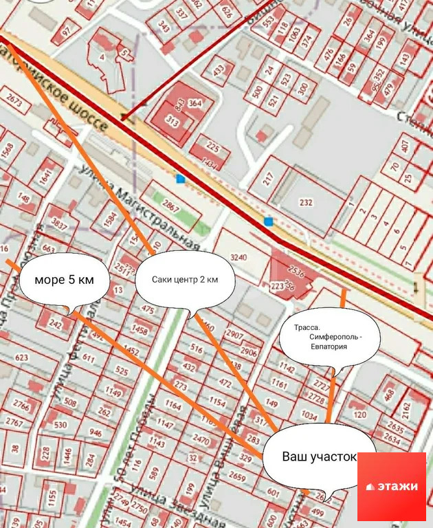 Продажа участка, Орехово, Сакский район, ул. Уютная - Фото 1