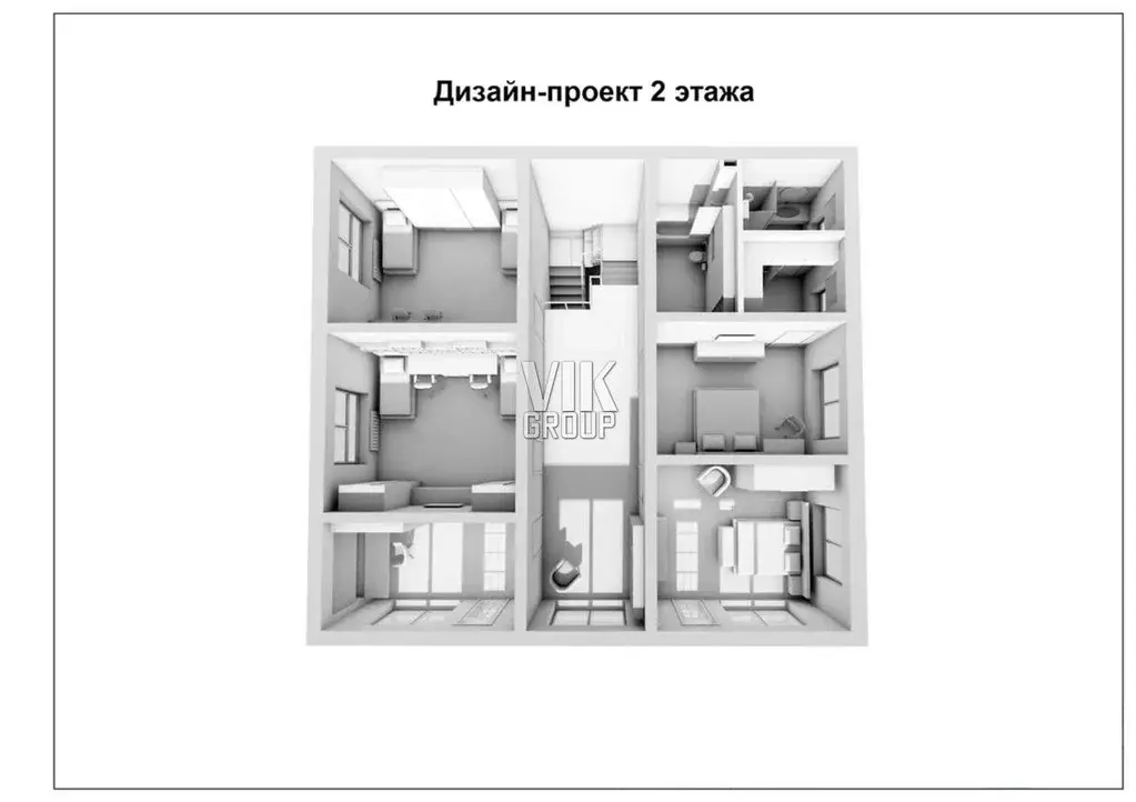 Продается просторный двухэтажный жилой дом в пос. Мещерино - Фото 24