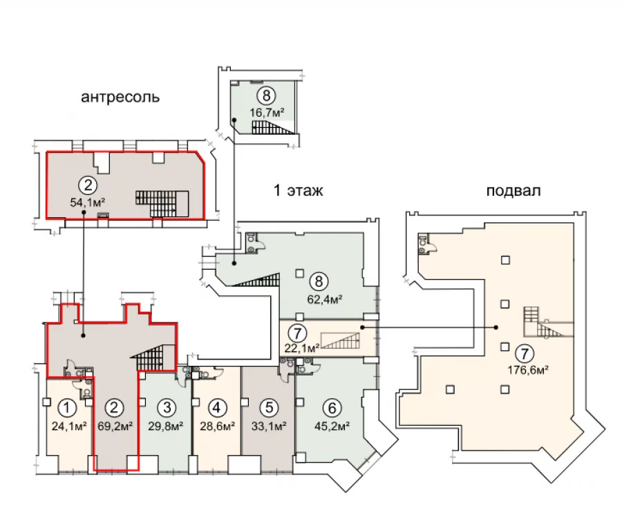 Продажа торгового помещения, Ленинградский пр-кт. - Фото 1