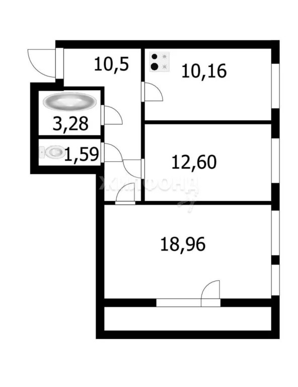 Продажа квартиры, Новосибирск, 1-я Чулымская - Фото 19