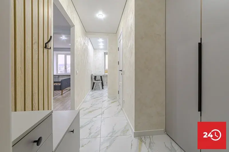 В продаже 1-комн. квартира площадью 35,2 кв.м. с евроремонтом и мебель - Фото 17