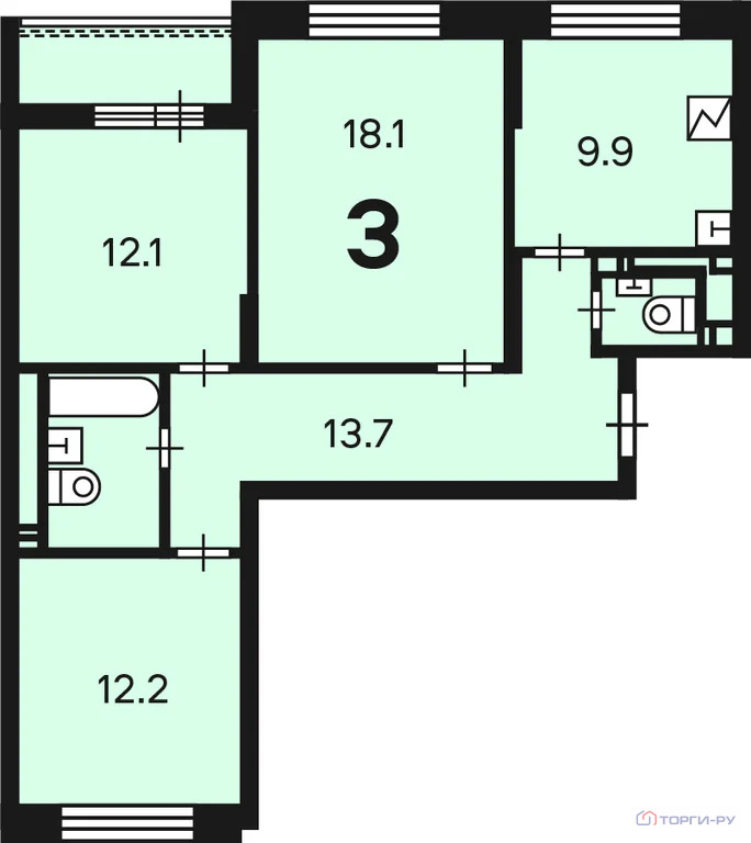 Продажа квартиры, ул. Кедрова - Фото 6