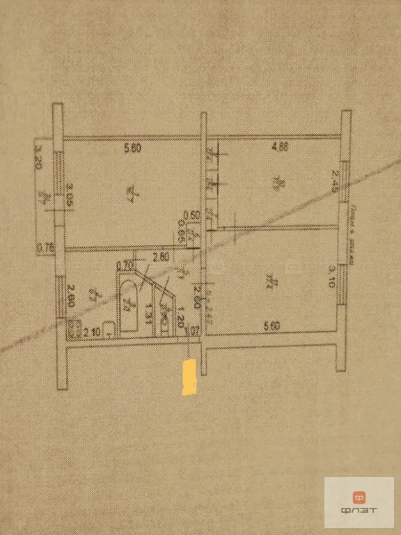 Продажа квартиры, Казань, городок. Военный 2-й - Фото 15
