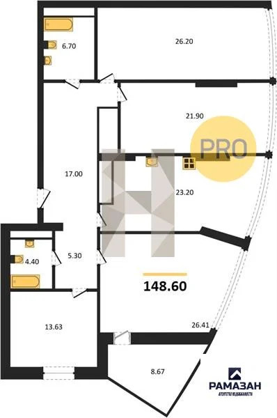 Продажа квартиры в новостройке, Казань, м. Горки, ул. Танковая - Фото 1
