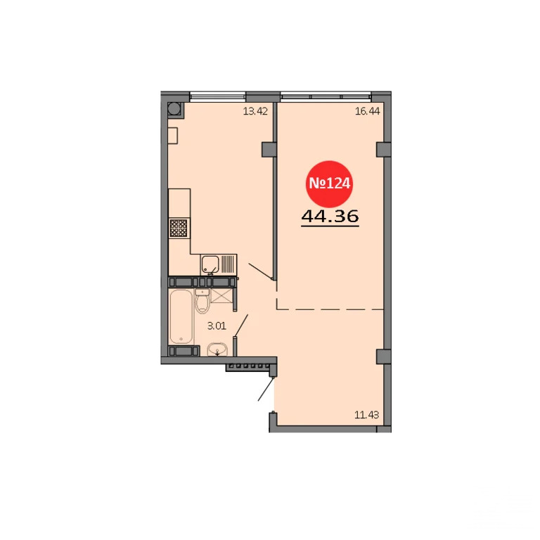 Продажа квартиры в новостройке, Белоглинка, Симферопольский район, ... - Фото 2