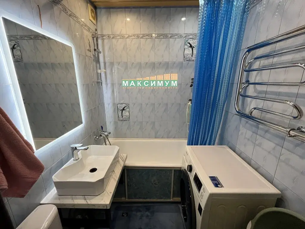 2 комнатная квартира в г/о Домодедово. Красный путь, Гвардейская, д.12 - Фото 11