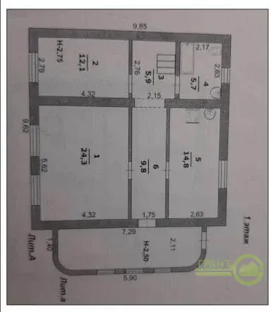 Жилой    5-комнатный  ДОМ  с МЕБЕЛЬЮ  ГАРАЖОМ в БЕЛГОРОДЕ в рай - Фото 4