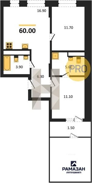 Продажа квартиры в новостройке, Казань, м. Горки, ул. Родины - Фото 1