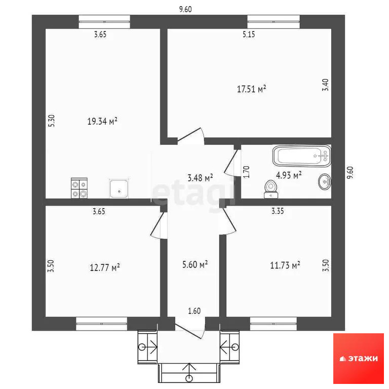 Продажа дома, Владимировка, Сакский район, ул. Молодежная - Фото 23