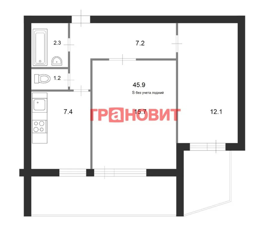 Продажа квартиры, Новосибирск, ул. Троллейная - Фото 24