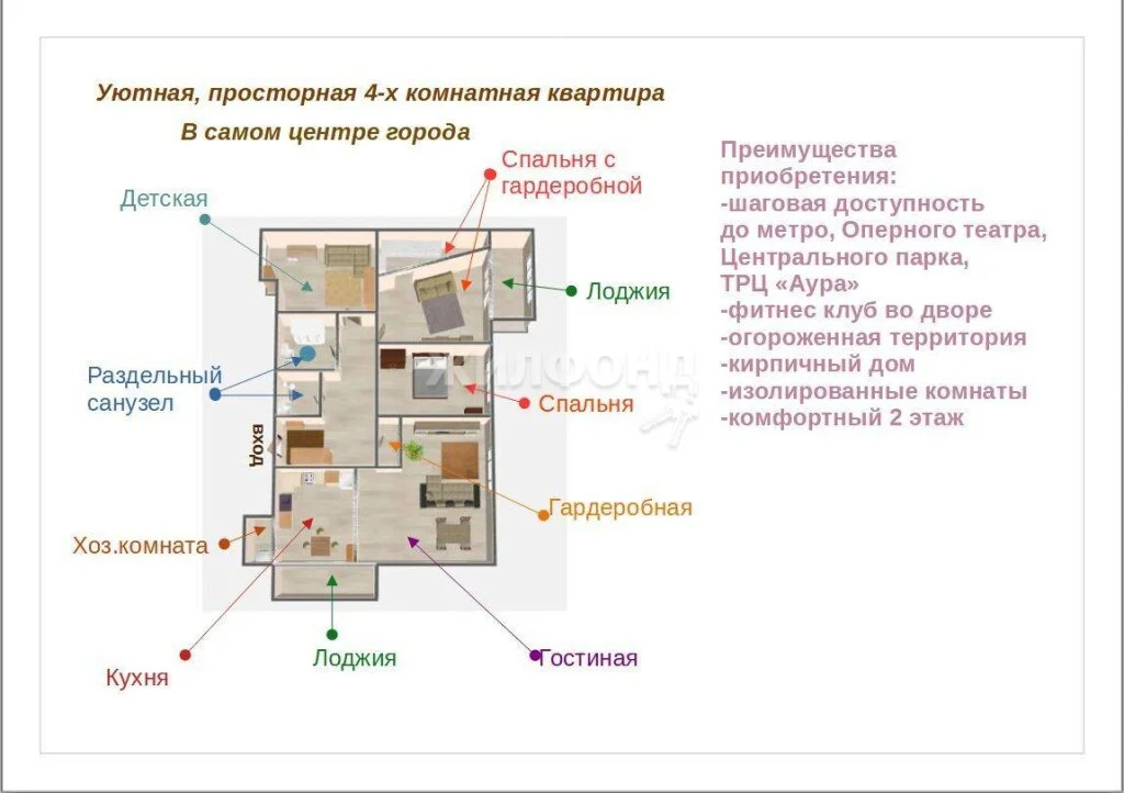 Продажа квартиры, Новосибирск, ул. Семьи Шамшиных - Фото 23