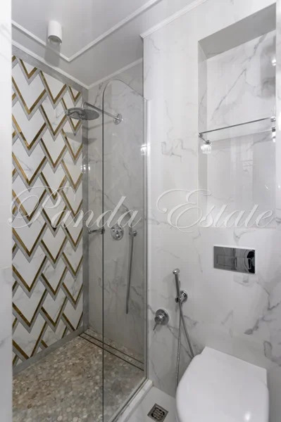 Кухня-гостиная, 2 спальни и кабинет. Виды на Сити (ном. объекта: 9737) - Фото 10