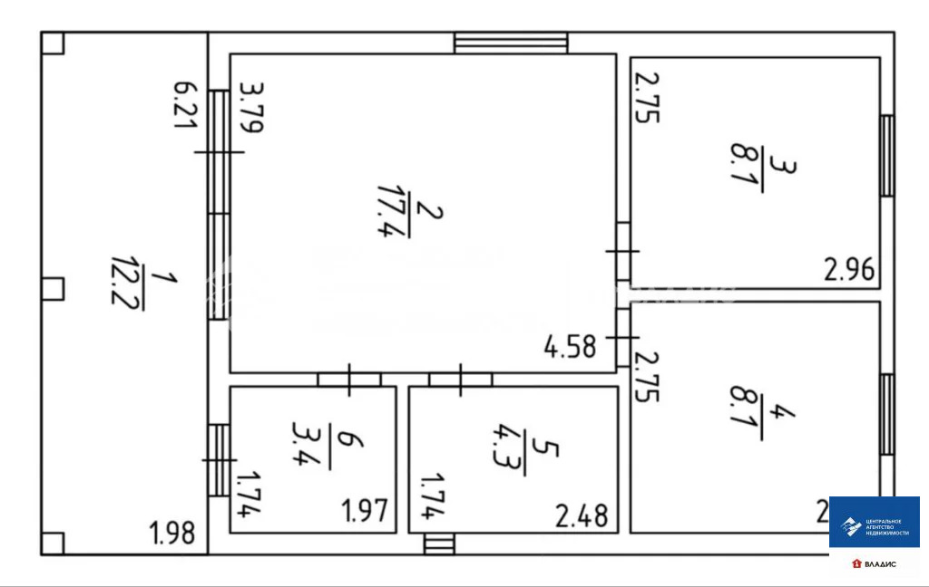Продажа дома, Дубняки, Рязанский район, коттеджный посёлок Новая ... - Фото 8