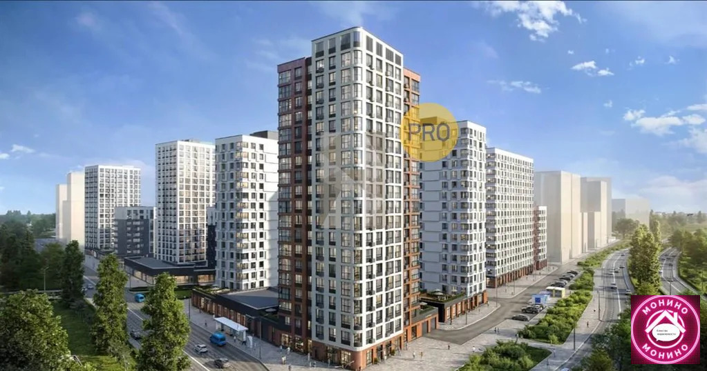 Продажа квартиры в новостройке, Столбово, Сосенское с. п., м. ... - Фото 1