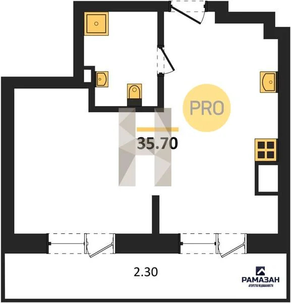 Продажа квартиры в новостройке, Казань, м. Суконная слобода, ул. ... - Фото 1
