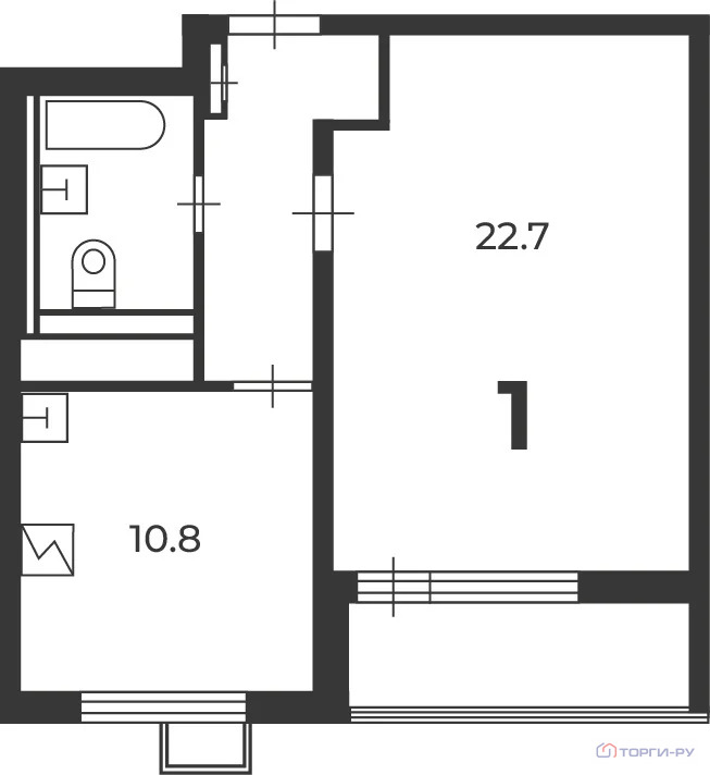 Продажа квартиры, улица Героев Панфиловцев - Фото 7