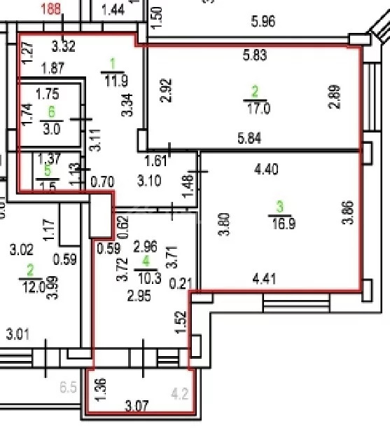 Продажа квартиры, Липецк, Хренникова улица, 8 - Фото 8