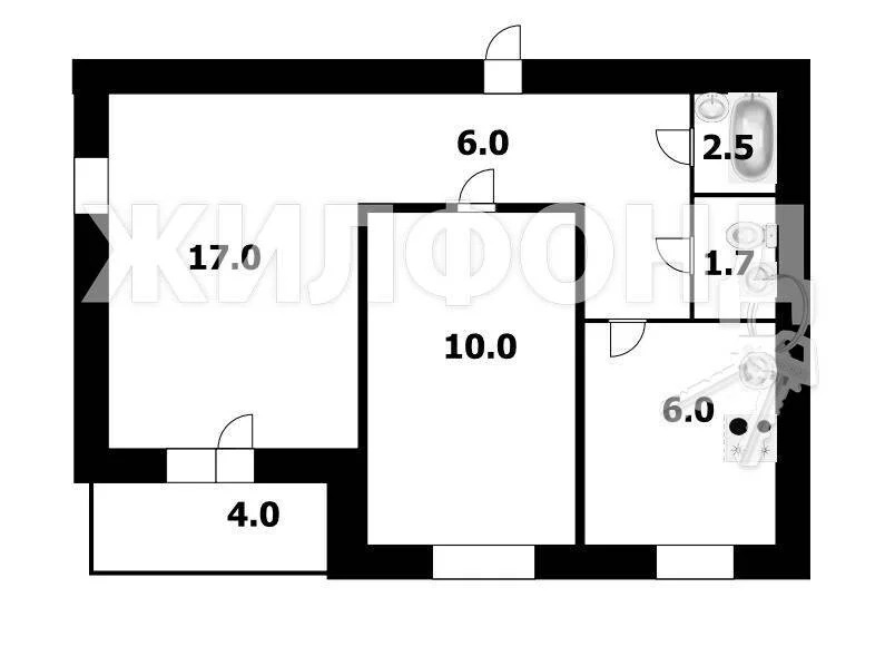 Продажа квартиры, Новосибирск, ул. Крылова - Фото 6