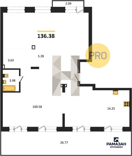 Продажа квартиры в новостройке, Казань, м. Козья слобода, ул. ... - Фото 1