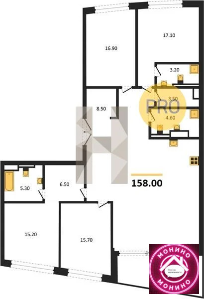 Продажа квартиры в новостройке, м. Терехово, ул. Нижние Мневники - Фото 3