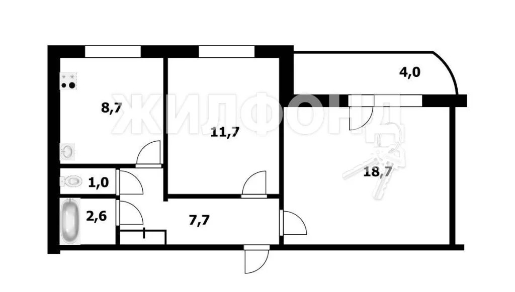 Продажа квартиры, Новосибирск, ул. Троллейная - Фото 7