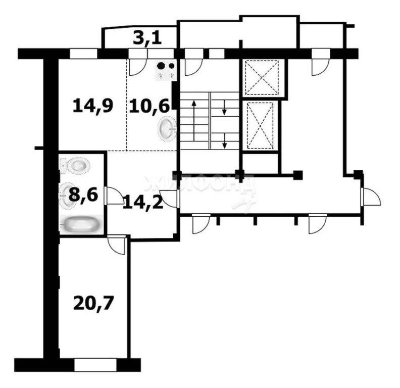 Продажа квартиры, Новосибирск, ул. Некрасова - Фото 3