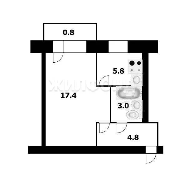 Продажа квартиры, Новосибирск, ул. Кошурникова - Фото 4