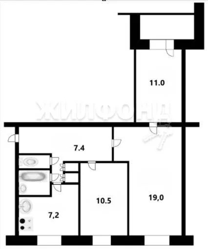 Продажа квартиры, Новосибирск, ул. Серебренниковская - Фото 31