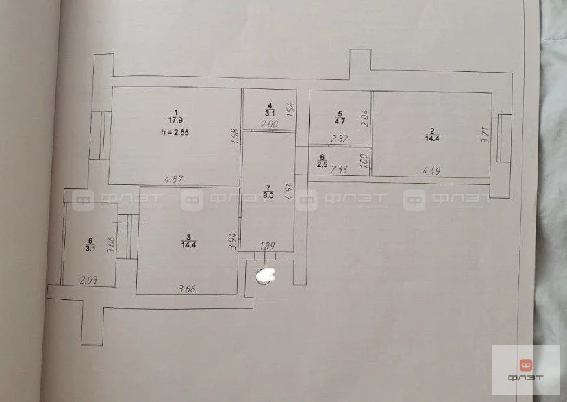 Продажа квартиры, Казань, ул. Академика Завойского - Фото 20