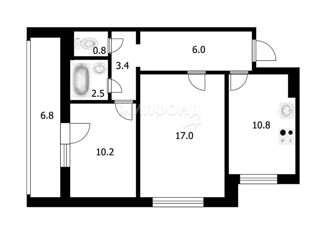 Продажа квартиры, Бердск, ул. Комсомольская - Фото 17