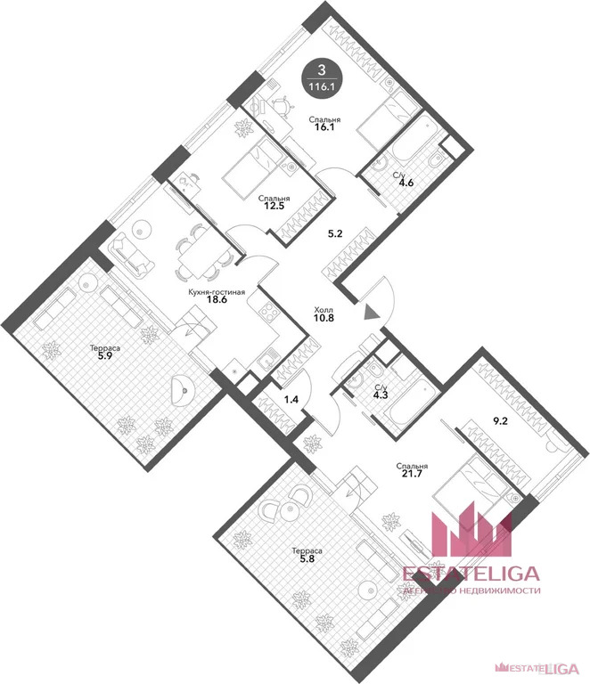 Продажа квартиры, ул. Летниковская - Фото 1