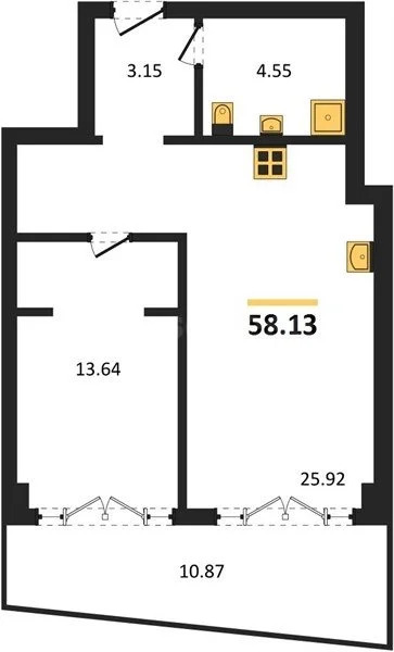 Продажа квартиры в новостройке, Севастополь, ул. Парковая - Фото 1