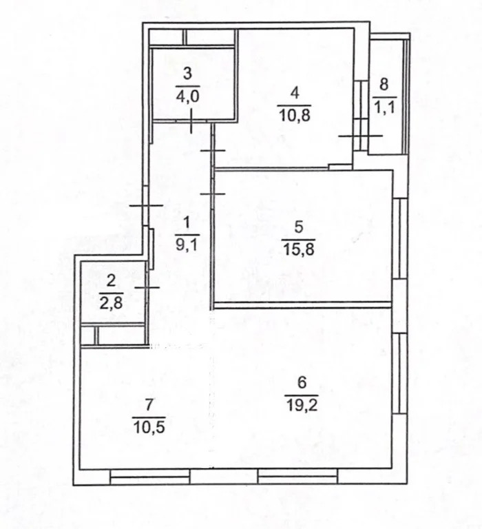 Продажа 3-комн. кв-ры, ул. Лобненская д.13 ,корп. 2 - Фото 14