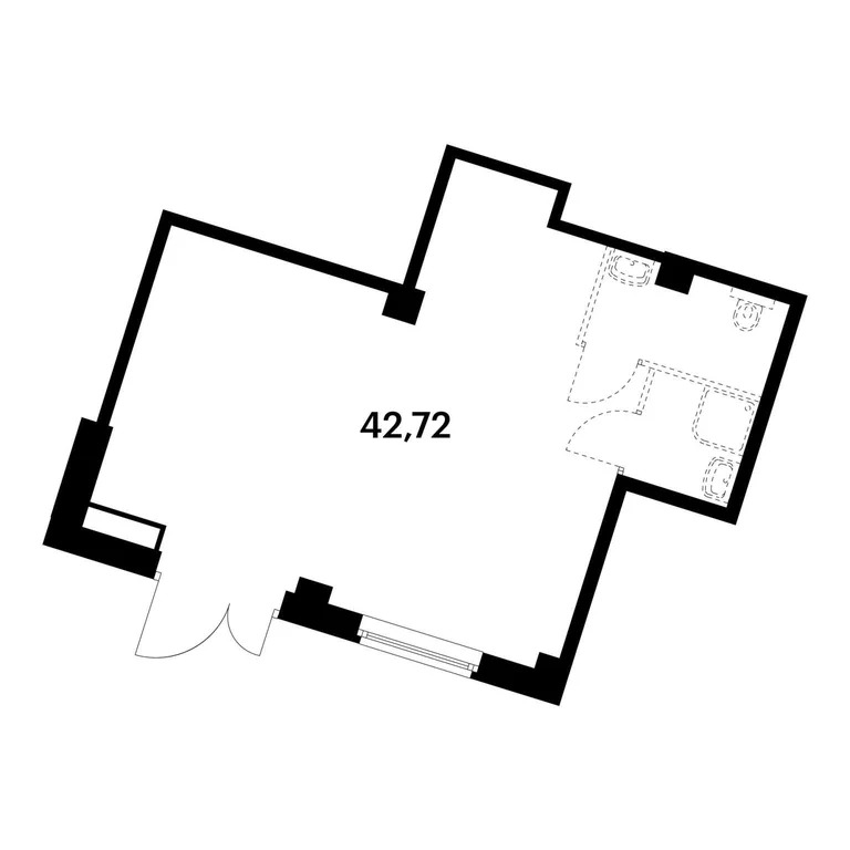 Аренда ПСН площадью 42 м2 - Фото 1