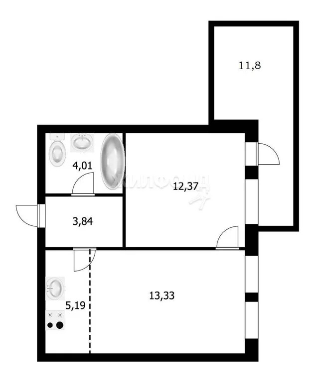 Продажа квартиры, Краснообск, Новосибирский район, ул. Центральная - Фото 17