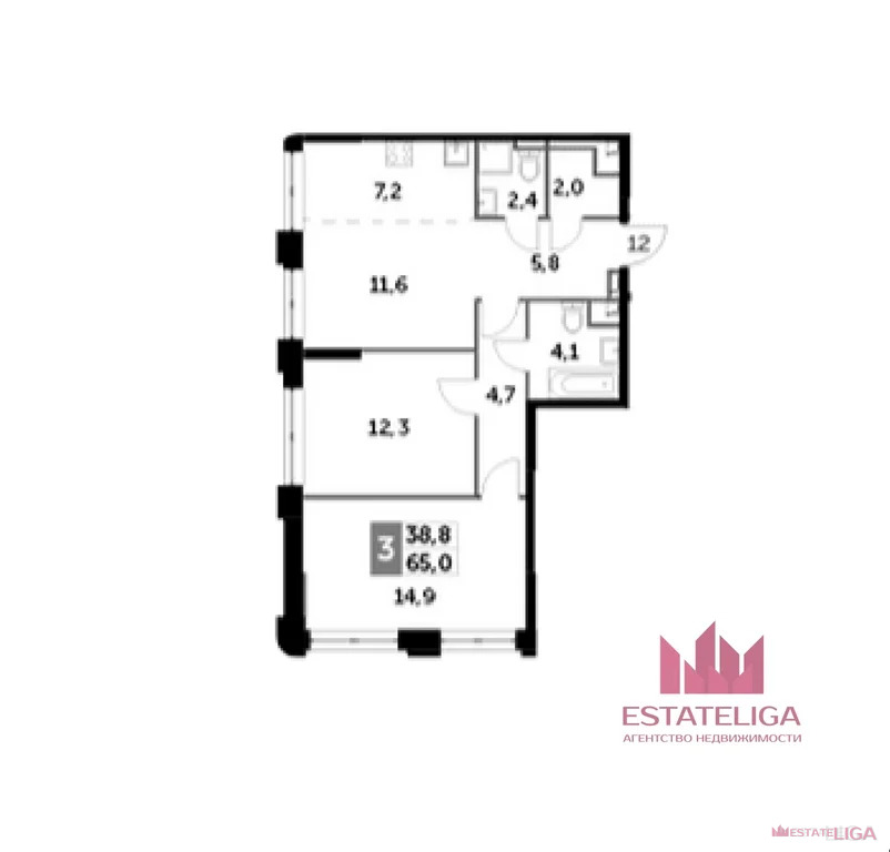 Продажа квартиры, м. Шелепиха, Шелепихинская наб. - Фото 4