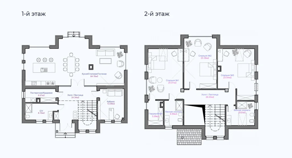 Коттедж 230 м2 на участке 6 сот. - Фото 3