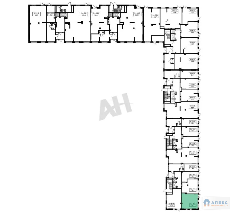 Продажа помещения (ПСН) пл. 46 м2 под аптеку, банк, бытовые услуги, ... - Фото 2