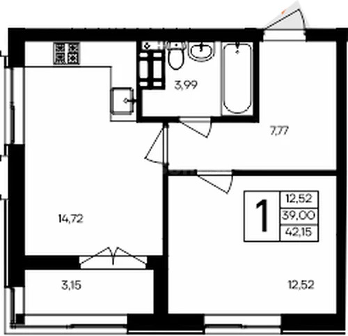 Продажа квартиры в новостройке, Севастополь, ул. Мате Залки - Фото 1
