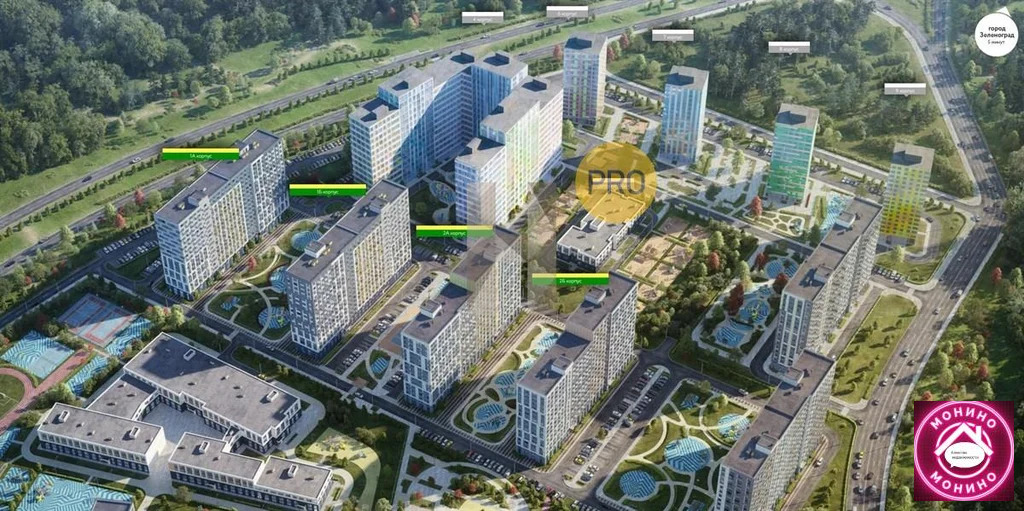 Продажа квартиры в новостройке, Рузино, Солнечногорский район, Рузино ... - Фото 6