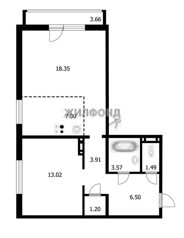 Продажа квартиры, Новосибирск, Николая Сотникова - Фото 10