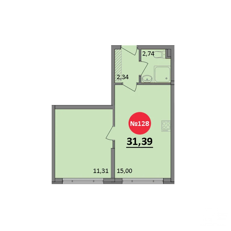 Продажа квартиры в новостройке, Черноморское, Черноморский район, ул. ... - Фото 1