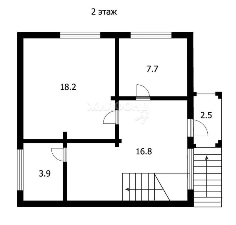 Продажа дома, Агролес, Искитимский район, Звездная - Фото 17