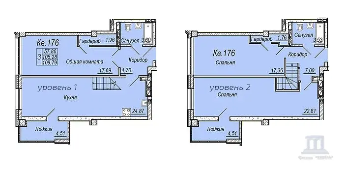 Продаю 3 к квартиру в ЖК Театральный в центре Ростова-на-Дону - Фото 17