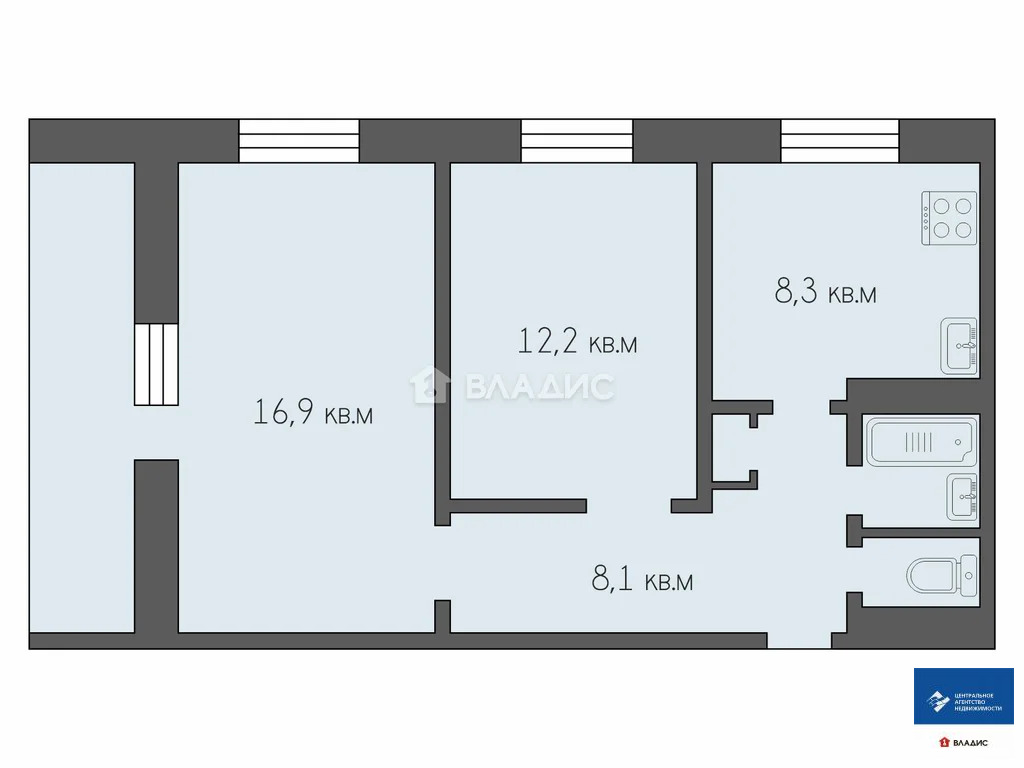 Продажа квартиры, Рязань, ул. Костычева - Фото 14